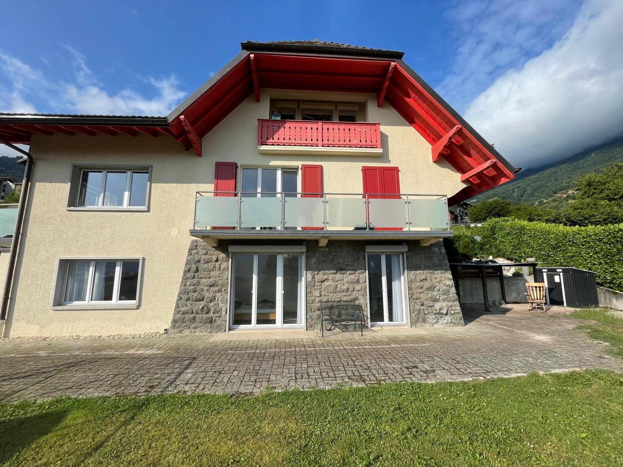 Apartamento Les Dents-Du-Midi Monthey Exterior foto